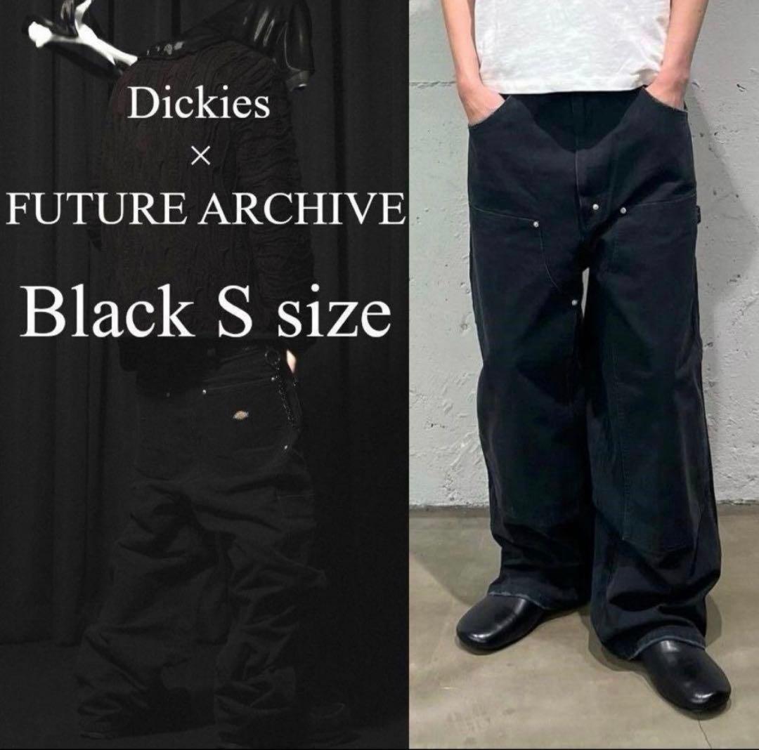 Dickies × FUTURE ARCHIVE BEAMS 黒S ダブルニー