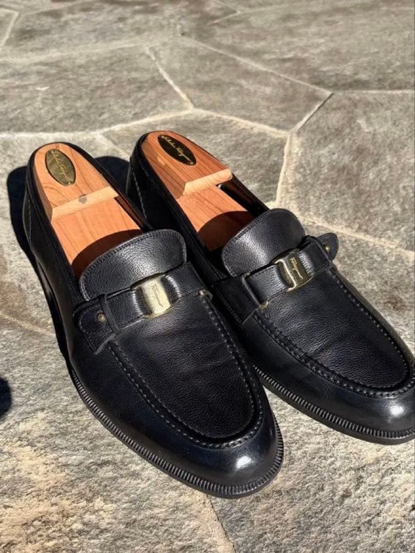 フェラガモ　26センチ　シューキーパー付き