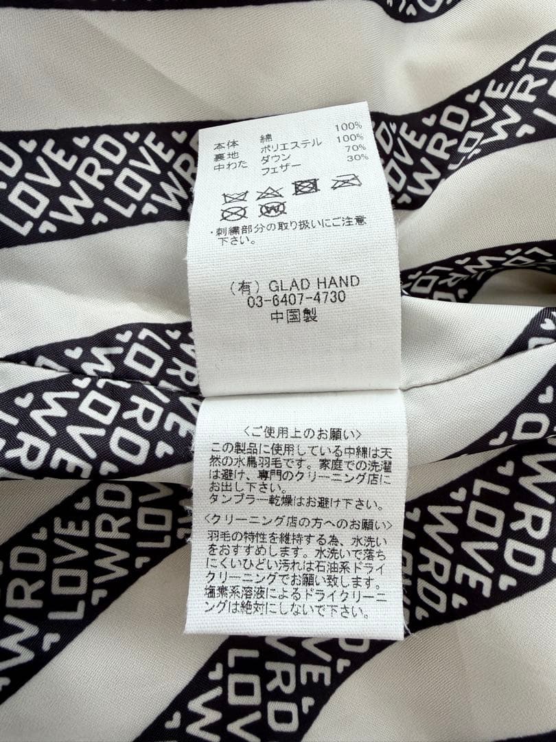 【オシャレ】 WEIRDO ウィアード コーデュロイ ダウンベスト ブラック