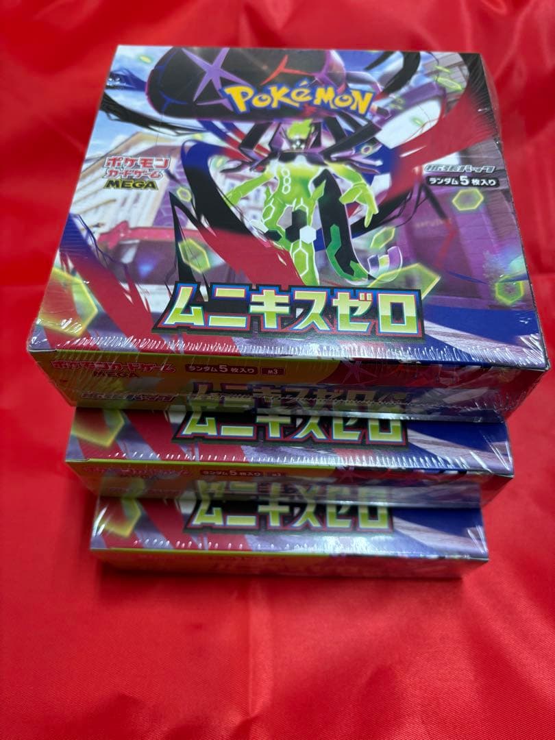 ポケモンカード　ムニキスゼロ シュリンク付き　3BOX