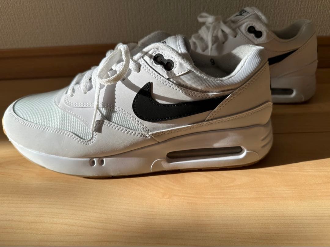 たーNike Air Max 1 ホワイト/ブラック US 9 ２７センチ