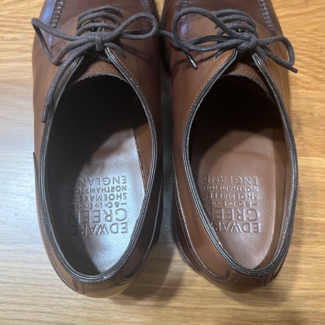 極美品 エドワードグリーン ドーバー 32ラスト 7E ダークオーク Uチップ