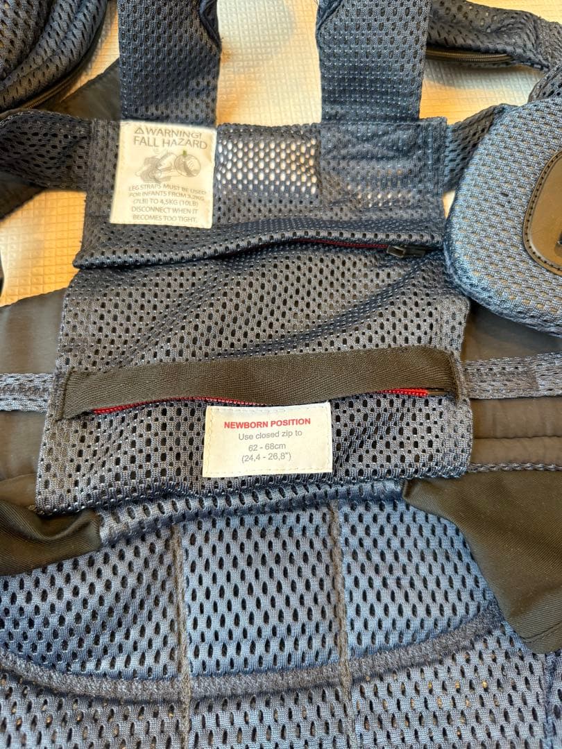 お値下げ☆ベビービョルン　ハーモニー　抱っこ紐 ネイビー メッシュ