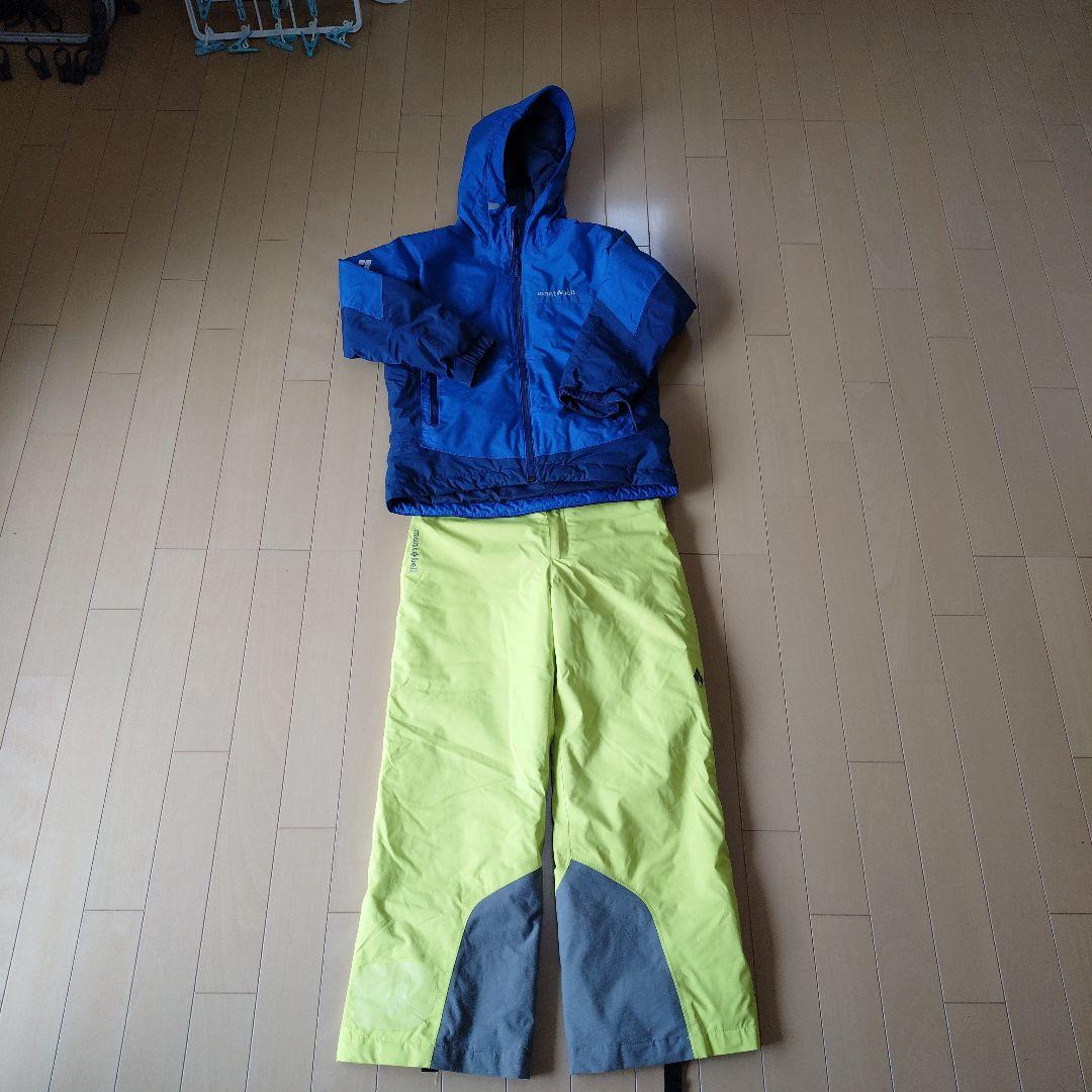 モンベル mont-bell スキーウェア 上下パウダーステップ