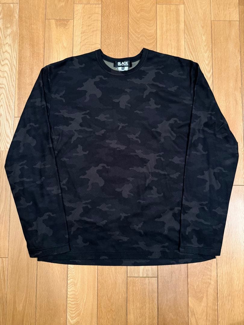 BLACK COMME des GARÇONS カモフラージュスウェット