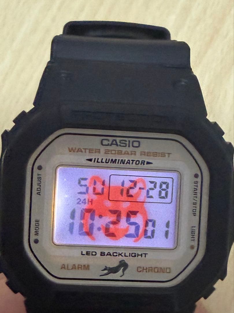 G-SHOCK 柴犬限定モデルDW-5600SHB-1JR 最安値　レア
