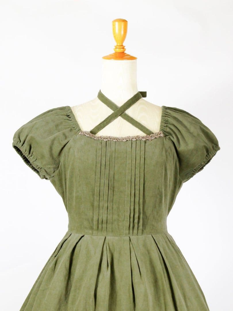 ヴィクトリアンメイデン　カトリーヌコーデュロイワンピース