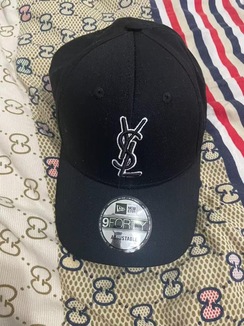 YSL ブラックキャップ アジャスタブル