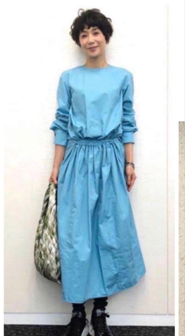 マルニ ワンピース　ウエストリボン　ロング