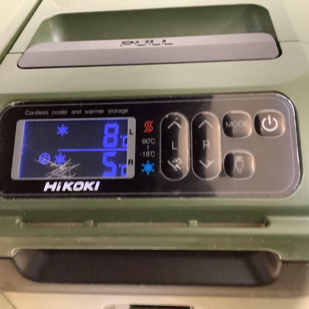 正常作動HiKOKI コードレス冷温庫 UL18DB