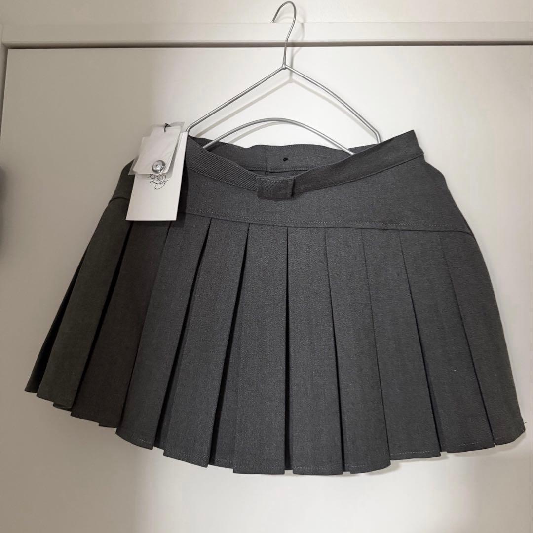 スカート melt the lady back pleats skirt