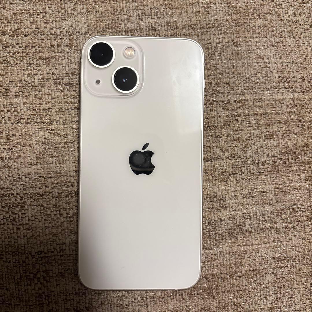 【美品】iPhone 13mini ホワイト 本体 256GB SIMフリー