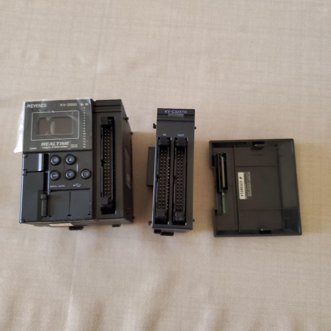 #KEYENCE　KV-3000+KV-C32XTD（入出力　増設）