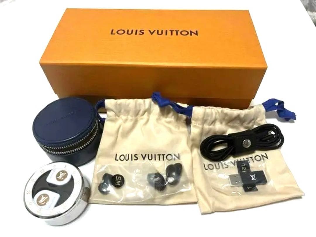 LOUIS VUITTON イヤホン 白 ホワイト ワイヤレス ルイヴィトン