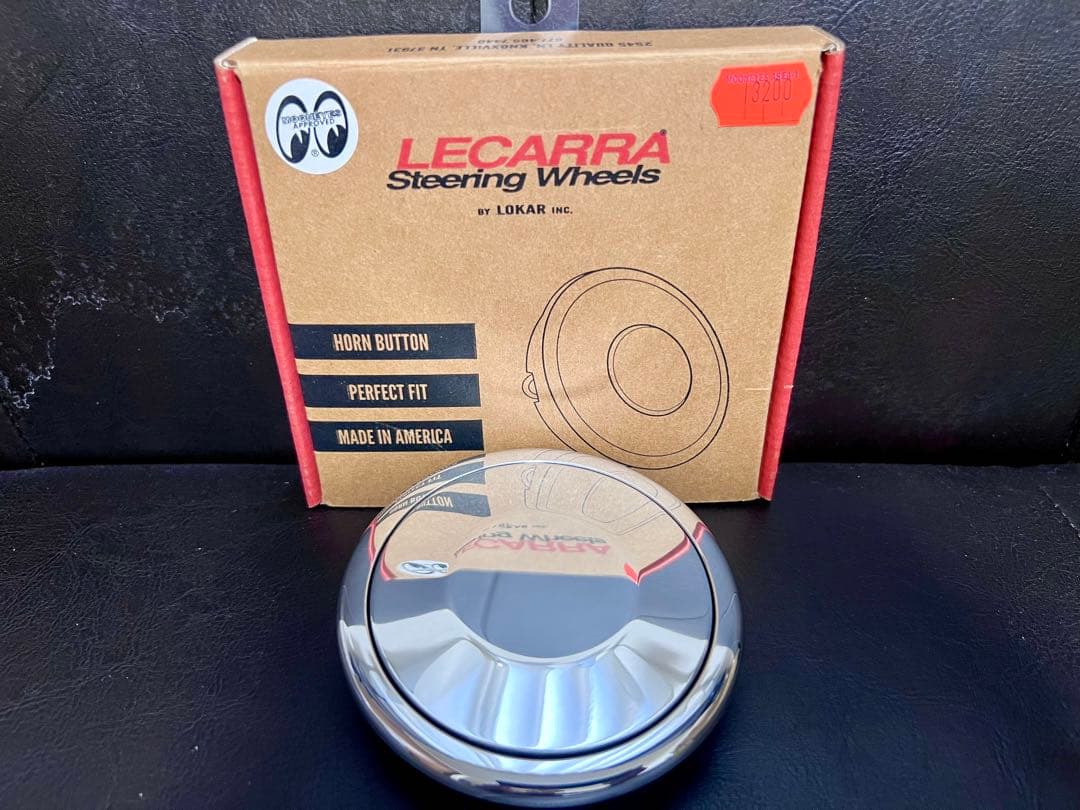 ☆美品☆ Lecarra レカラ ホーンボタン ポリッシュ 正規品 USA 箱付