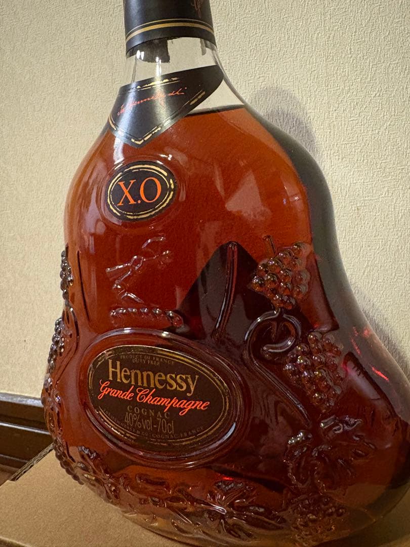 【お値下げ】Hennessy XO グランドシャンパーニュ 700ml 箱無し