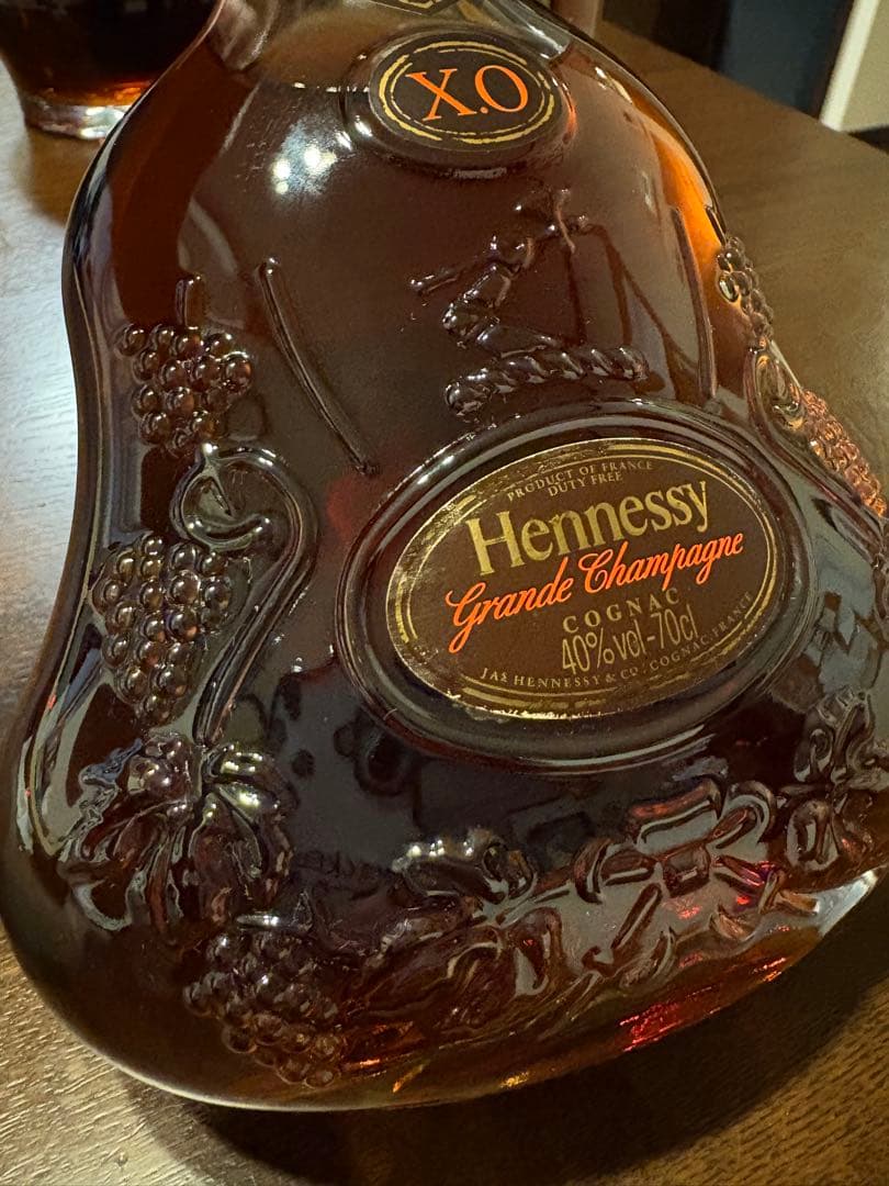 【お値下げ】Hennessy XO グランドシャンパーニュ 700ml 箱無し