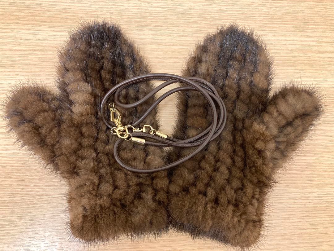 W*♡様 Max Mara ミンクファー 手袋 ミトン