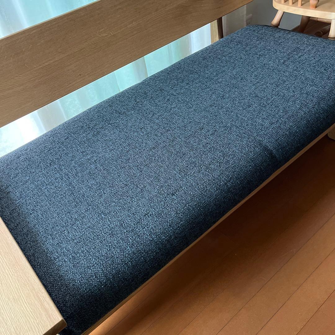 RIKA☆彡出品　HIDA 森のことば　飛騨産業　片肘ソファ