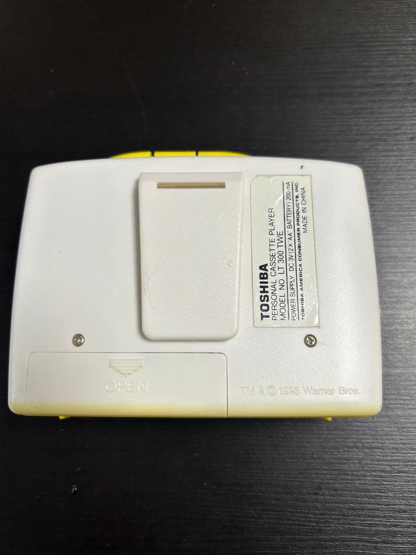 TOSHIBA Tweety トゥイーティー ポータブルカセットプレーヤー