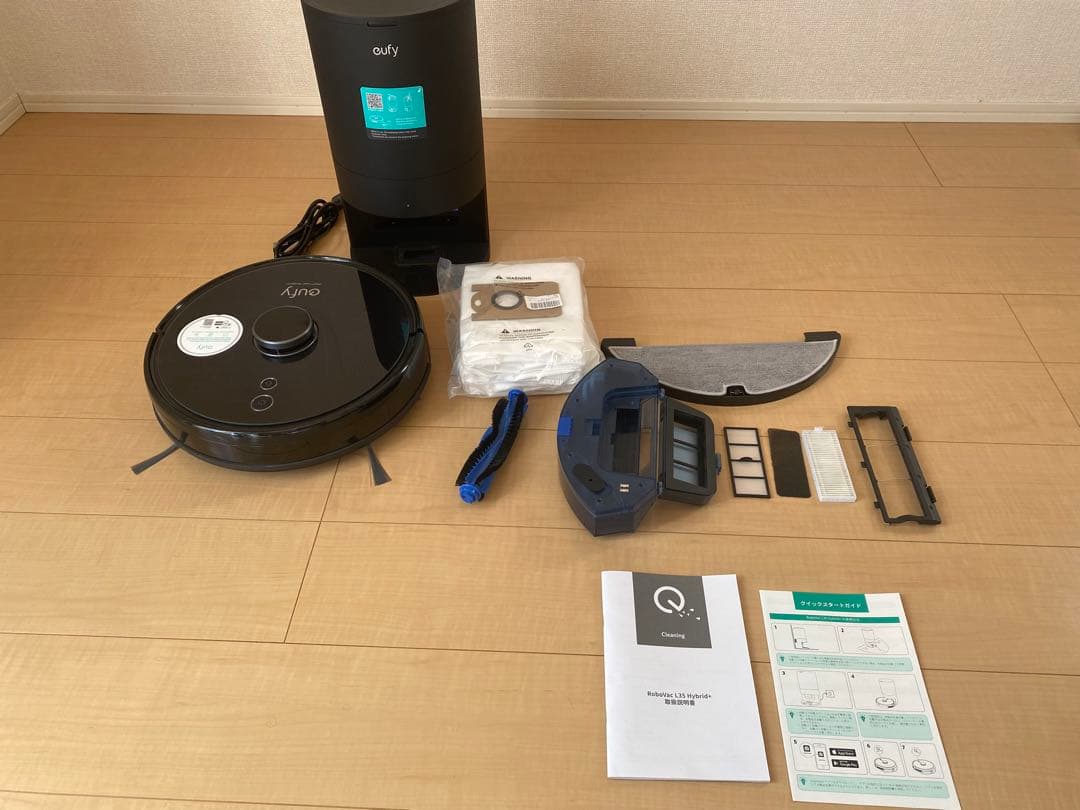 ロボット掃除機　Eufy L35 Hybrid+ ダストステーション付き