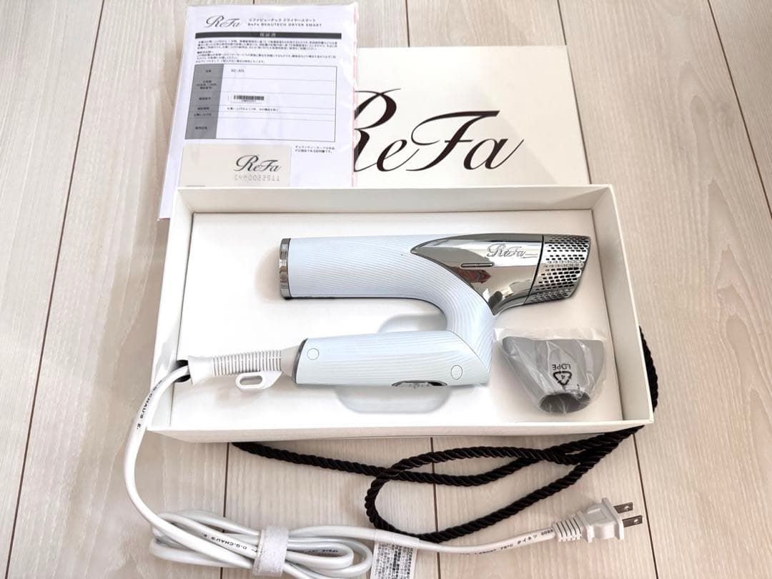 【ジャンク】Refa ビューティックドライヤースマート ホワイト白