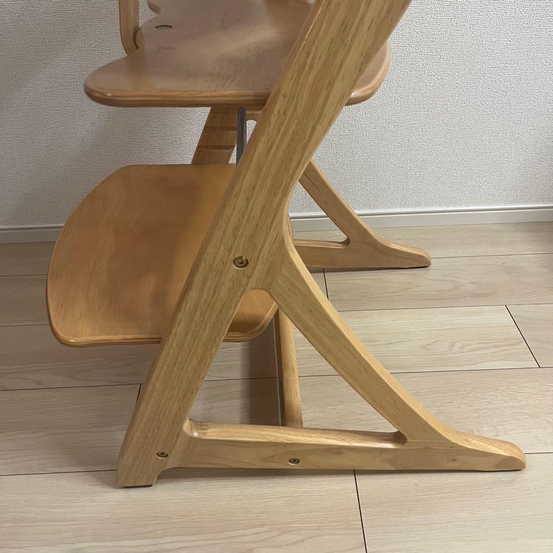 【美品】大和屋 すくすくチェアプラス テーブル＆ガード付