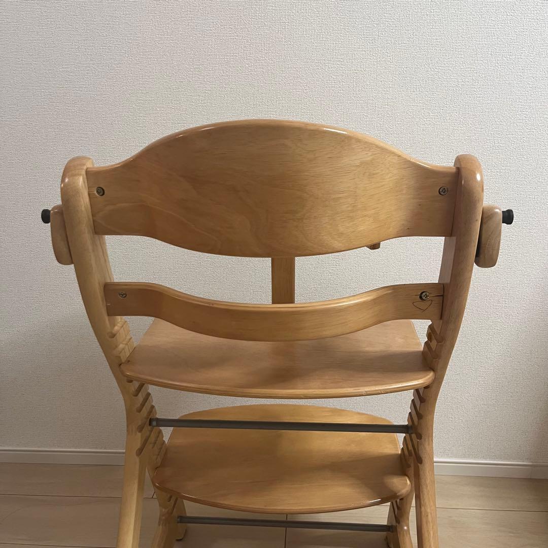 【美品】大和屋 すくすくチェアプラス テーブル＆ガード付