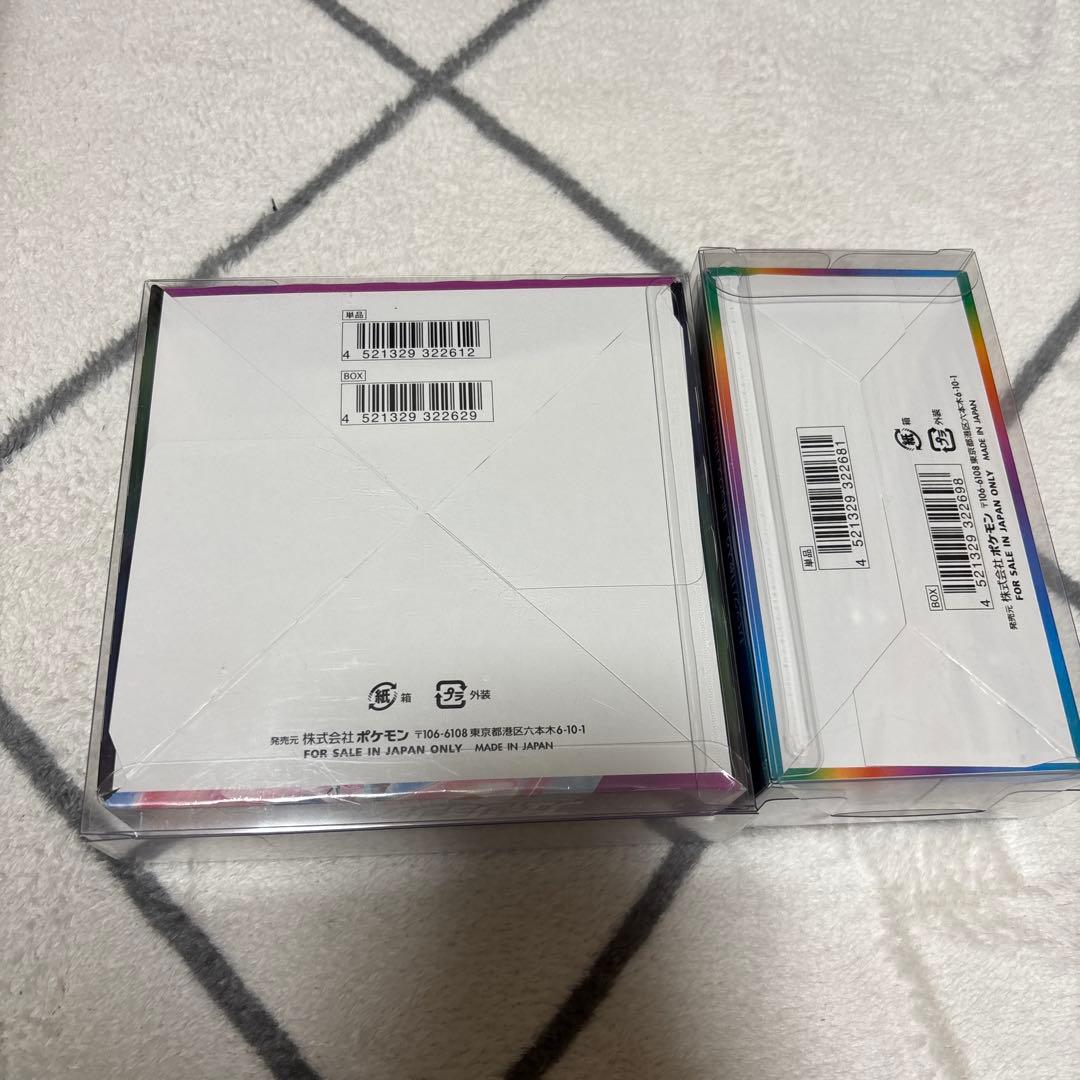 ポケモンカード フュージョンアーツ 1BOX シュリンク付き　未開封セット