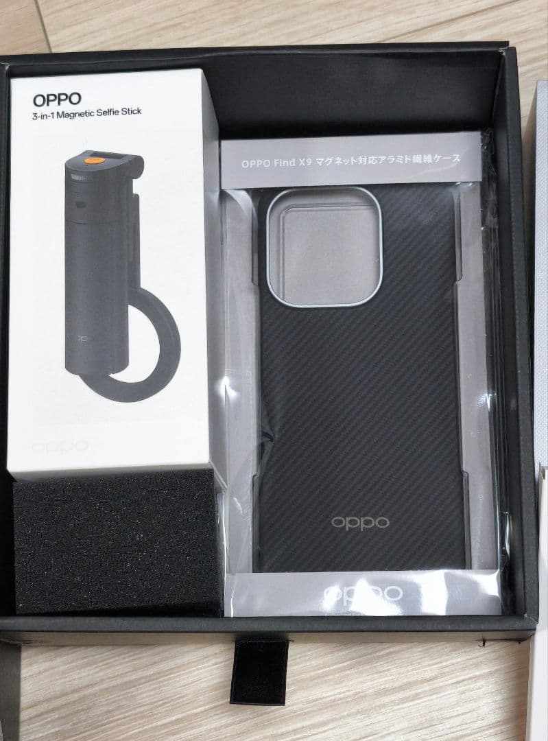 【ほぼ未使用】OPPO Find X9 ブラック 国内版 限定BOX