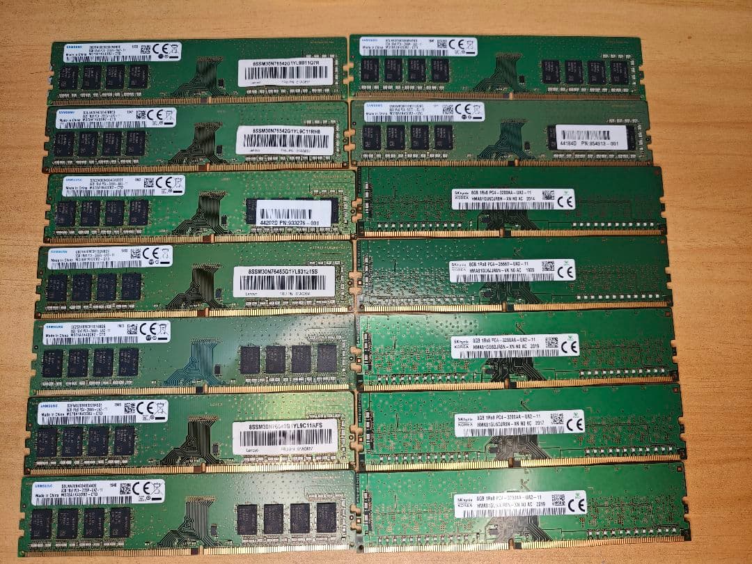 ネ*コ様 8GBメモリー14枚