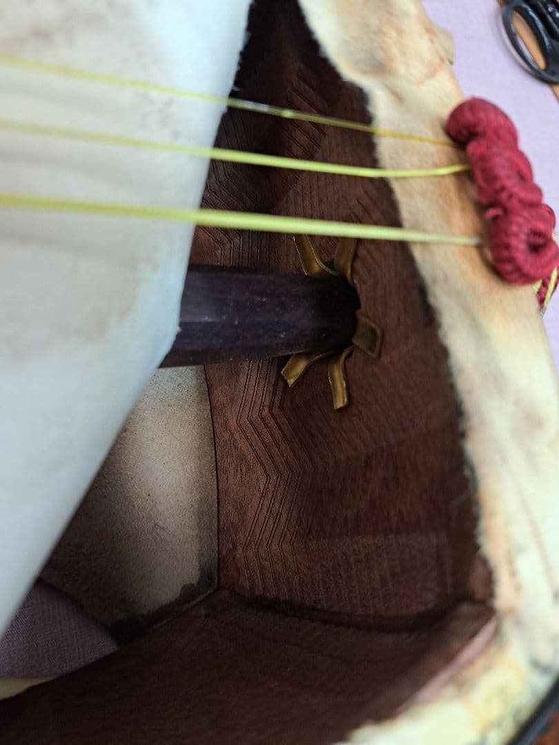 こしあん 津軽三味線 本体 木製 漆塗り