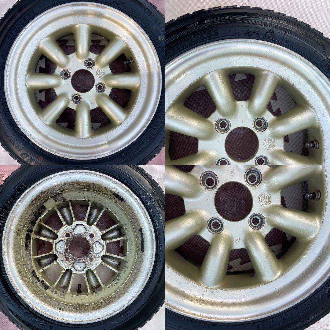 【希少】★RSワタナベ 13㌅4本セット段リム 旧車