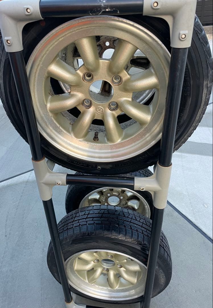 【希少】★RSワタナベ 13㌅4本セット段リム 旧車