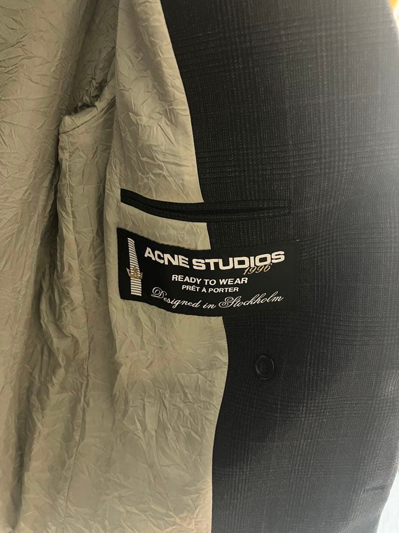【極美品】Acne Stidiosダブルブレストスーツジャケット アクネ 44