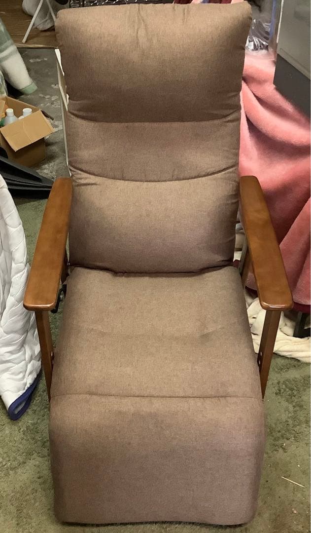 【ゆったりくつろげる】３段調整高座椅子(JC-E01) 完成品 ニトリ