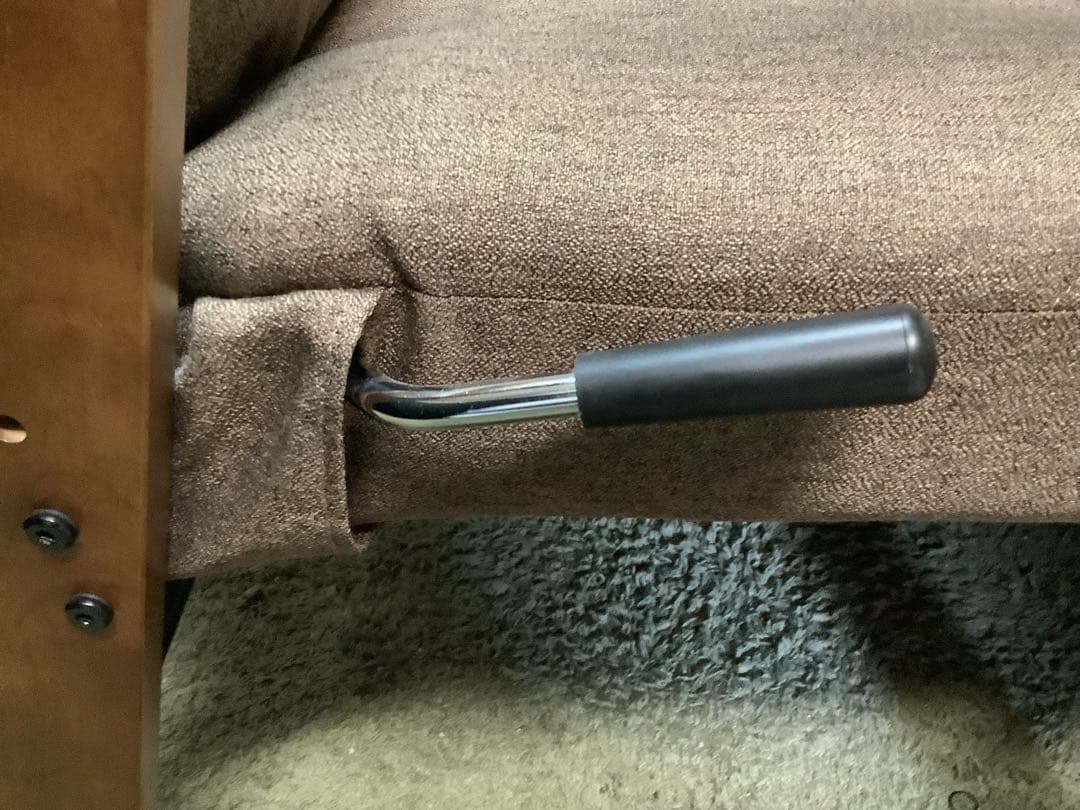 【ゆったりくつろげる】３段調整高座椅子(JC-E01) 完成品 ニトリ