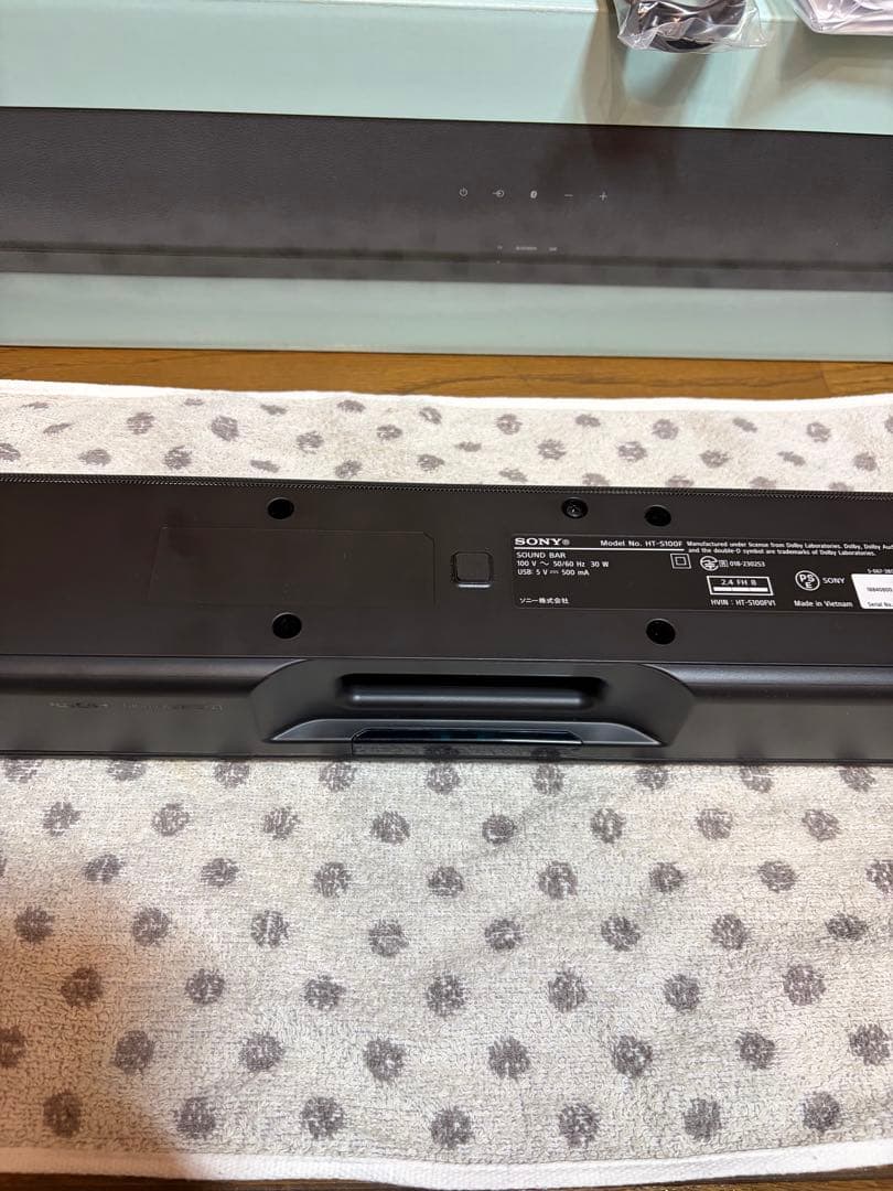 SONY HT-S100F サウンドバー