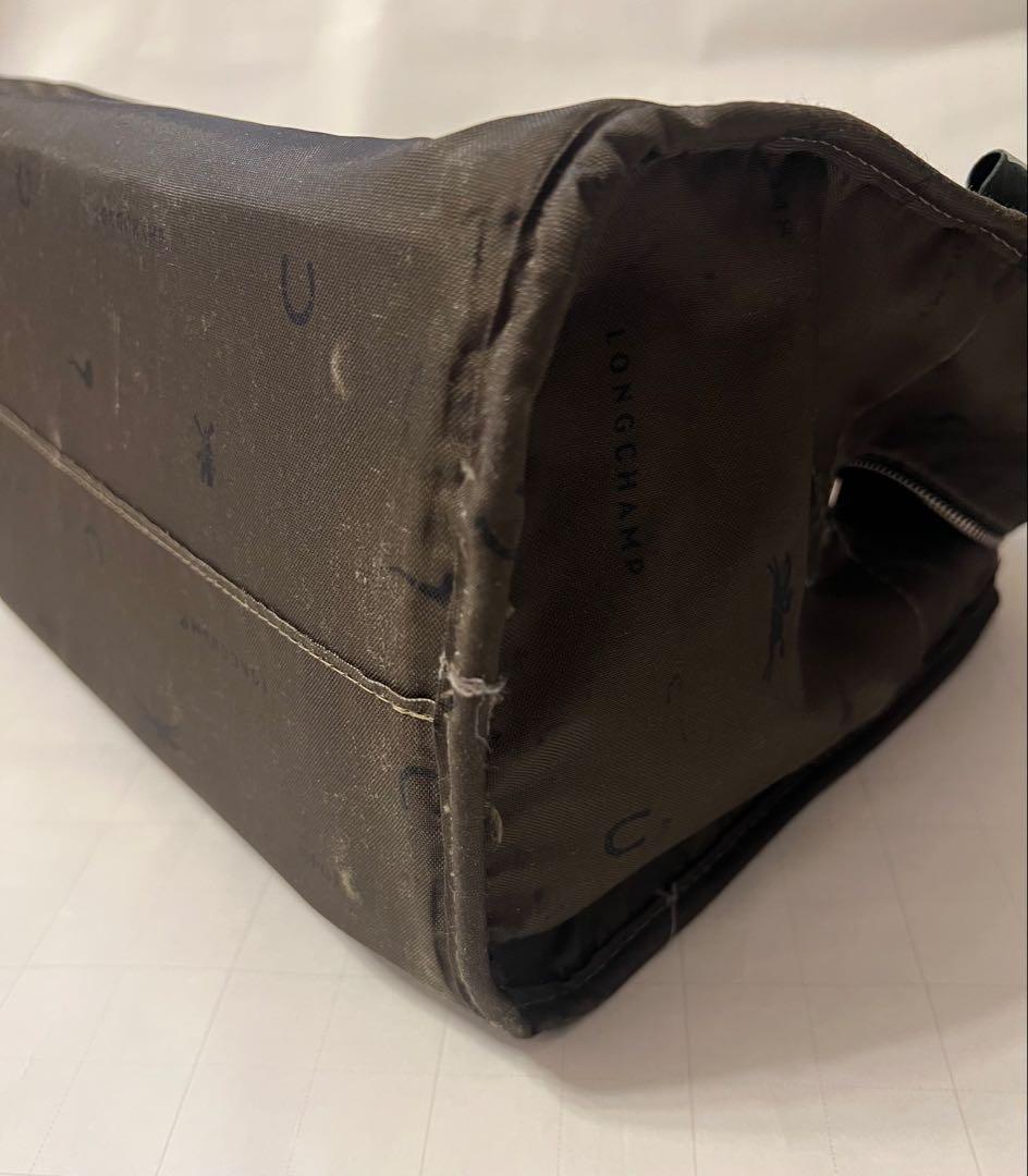 LONGCHAMP クアドリ 2way ボストンバッグ ビジネスバッグ ブラック