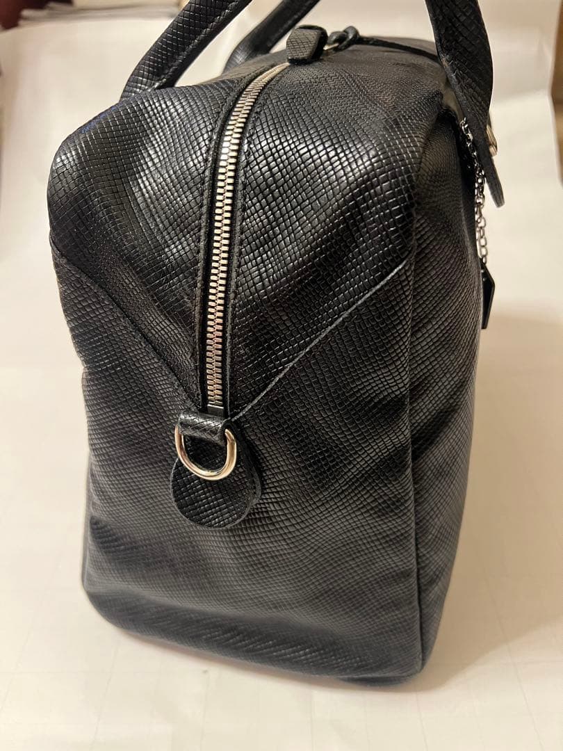 LONGCHAMP クアドリ 2way ボストンバッグ ビジネスバッグ ブラック