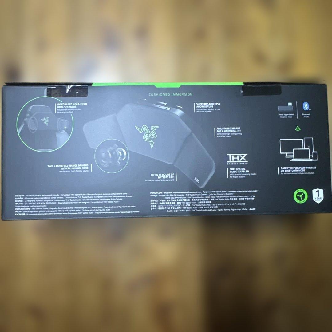Razer Clio ワイヤレススピーカー　HEAD CUSHION