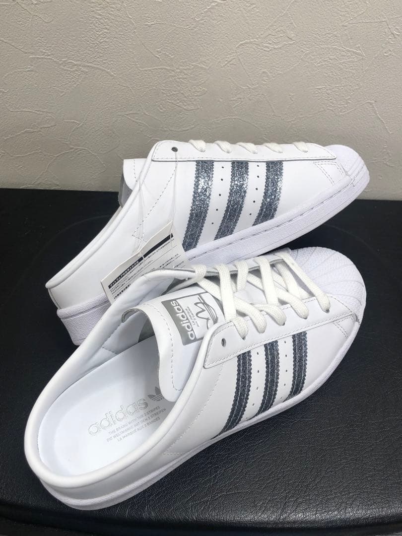 ■新品★24cm★アディダス スーパースター ミュール★サンダル　スライド■
