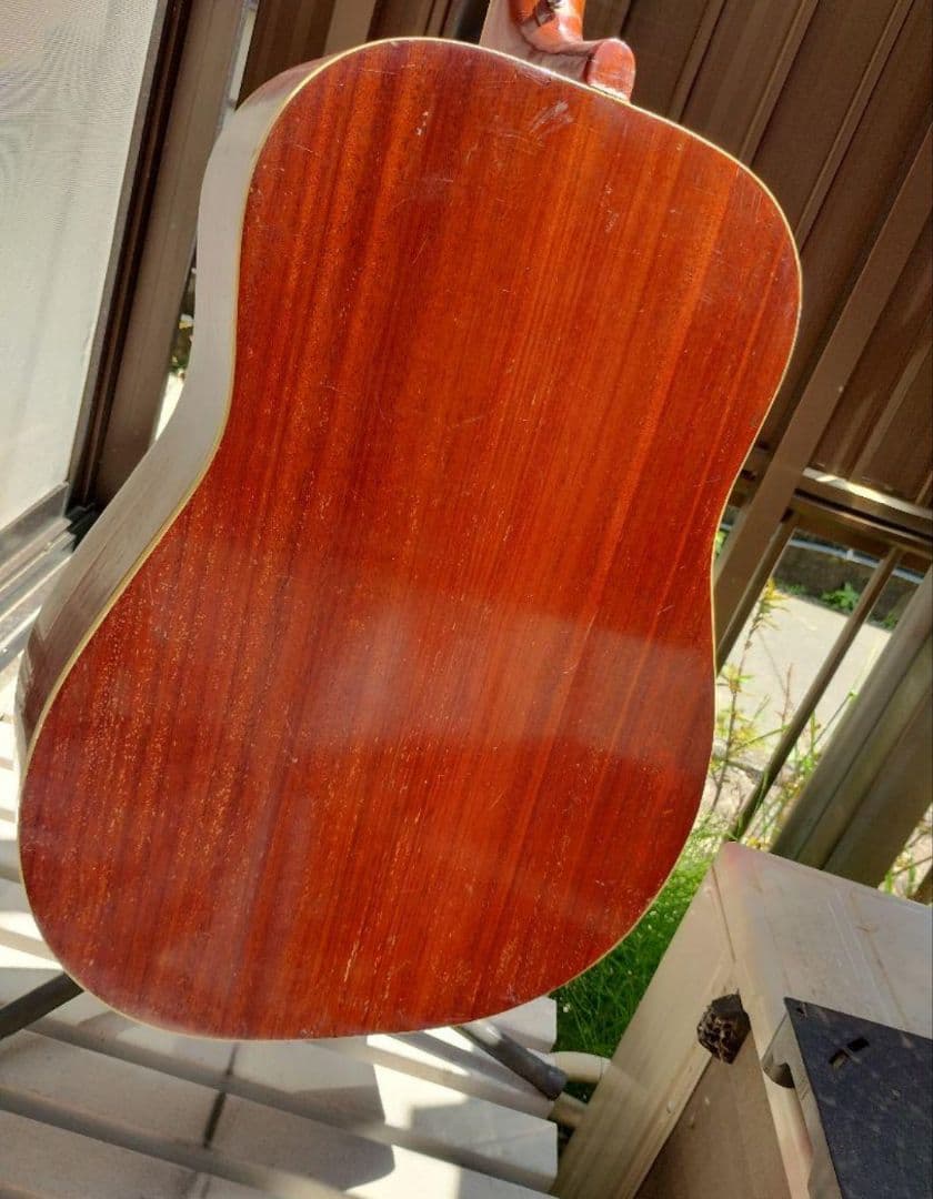 ビンテージ！ L-00タイプ PU付きエレアコ G社ロゴシール２枚付き