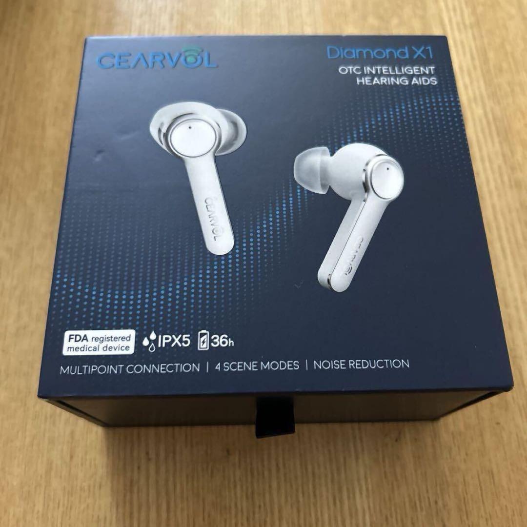 集音器 Bluetooth5.3 ワイヤレスイヤホン型 高齢者向け 補聴器