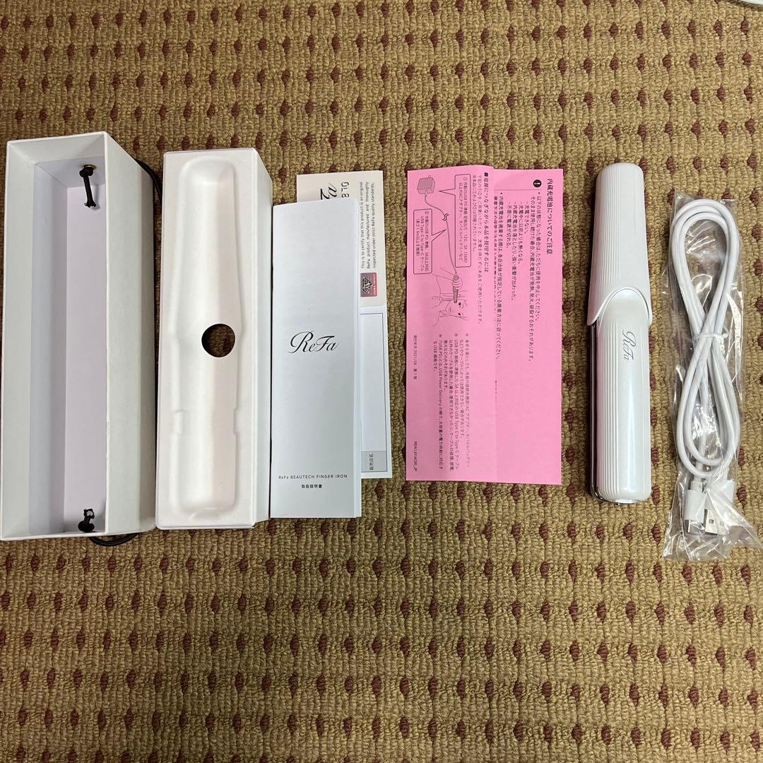 ヘアアイロン ReFa BEAUTECH FINGER IRON