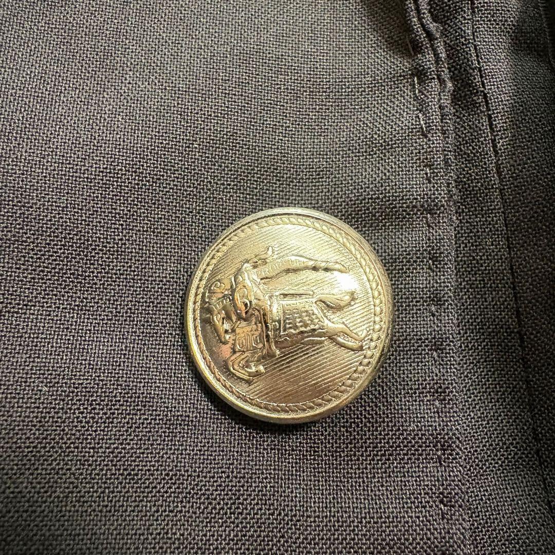 希少　バーバリーブラックレーベル テーラードジャケット ノバチェック 黒　LL