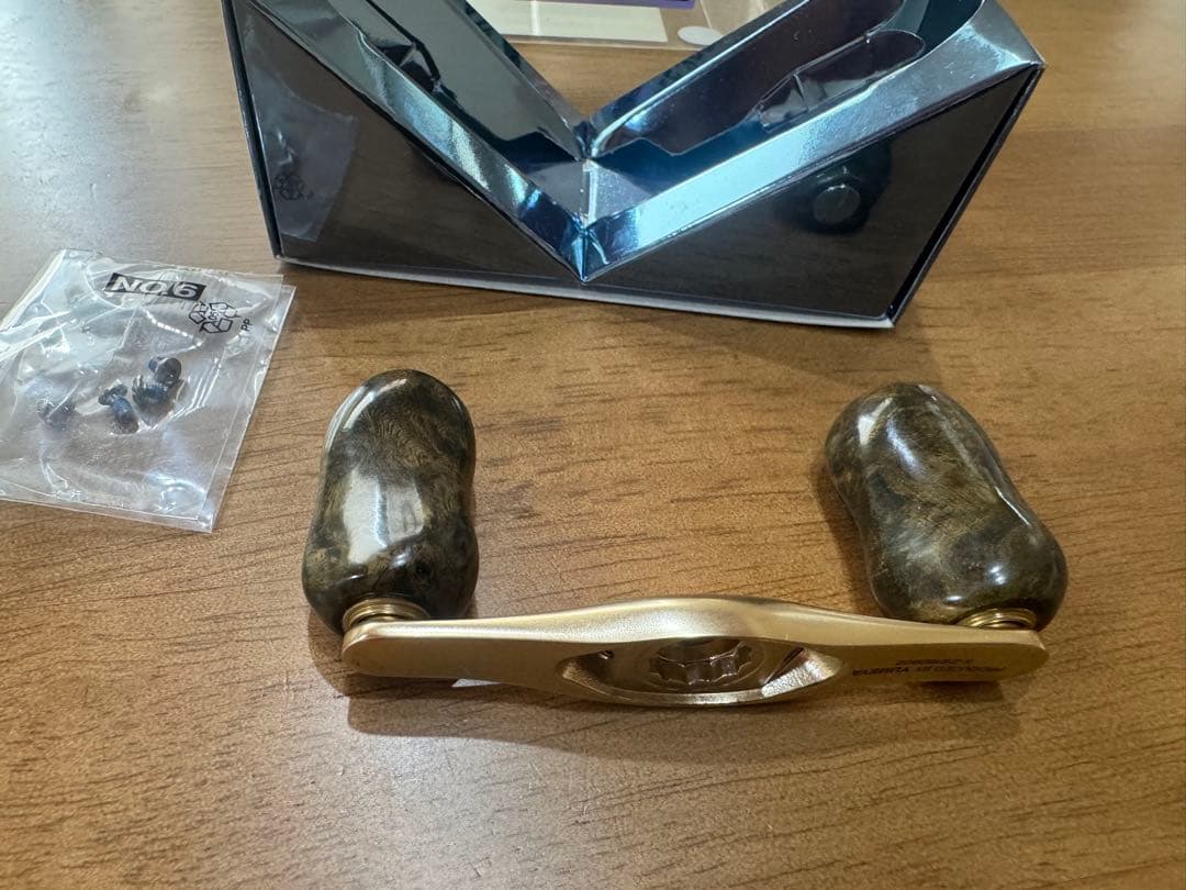 夢屋 35SR 花梨ノブ ベイトハンドル 極美品