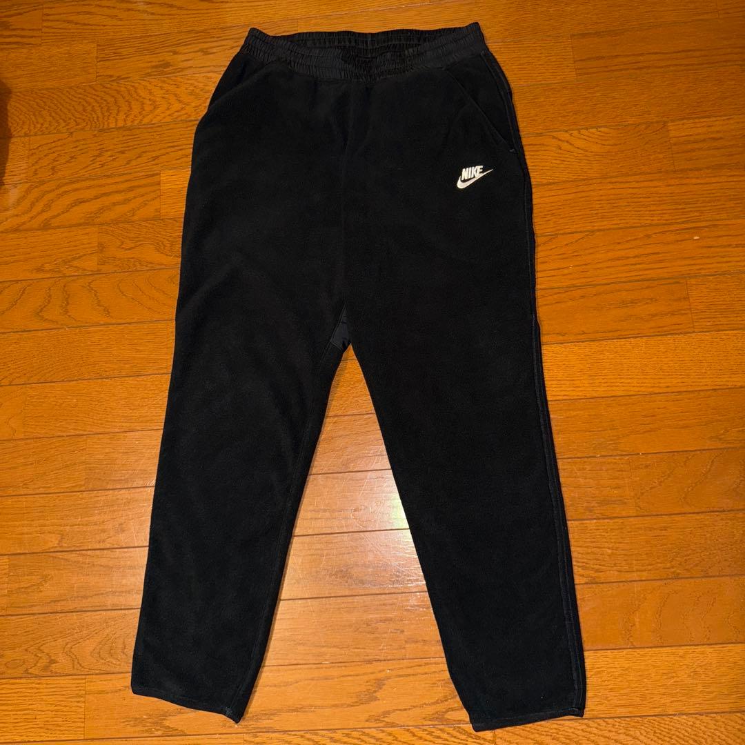 メンズS セットアップ フリースナイロン　廃盤 ナイキ ブラック