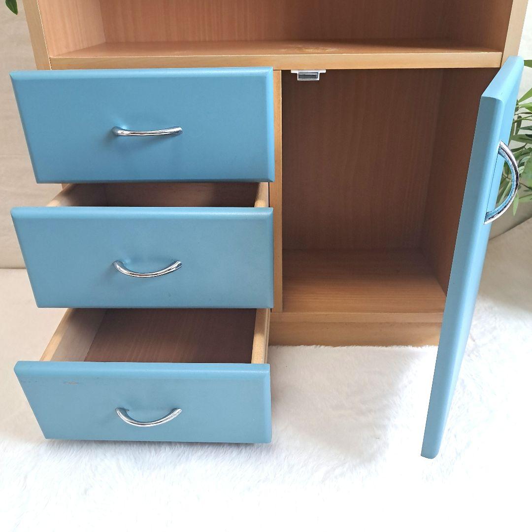 キッチンカウンター　 カントリー調キッチン収納　キッチン台