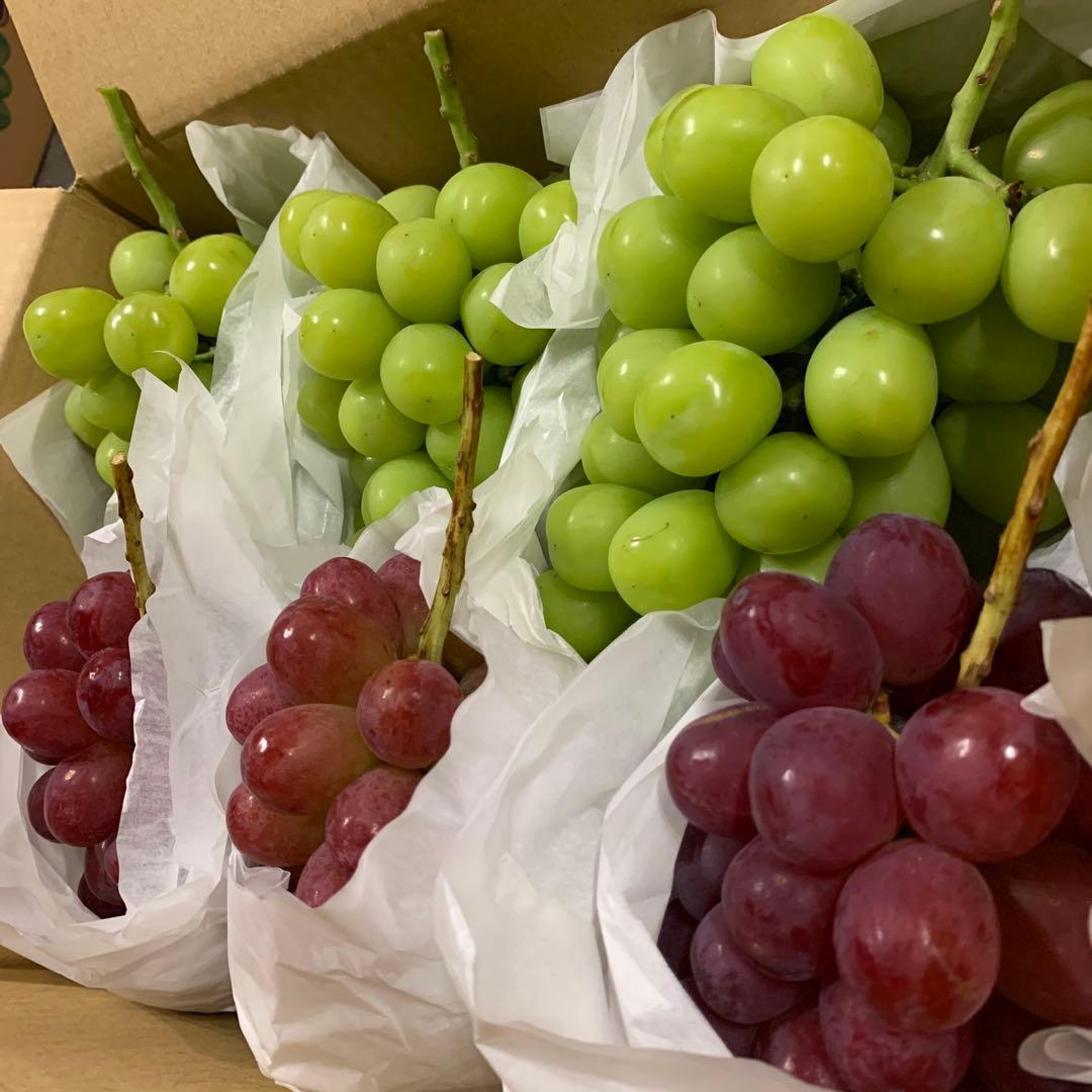 信州　大粒シャインマスカット＆クイーンルージュ®︎ （3キロ箱）